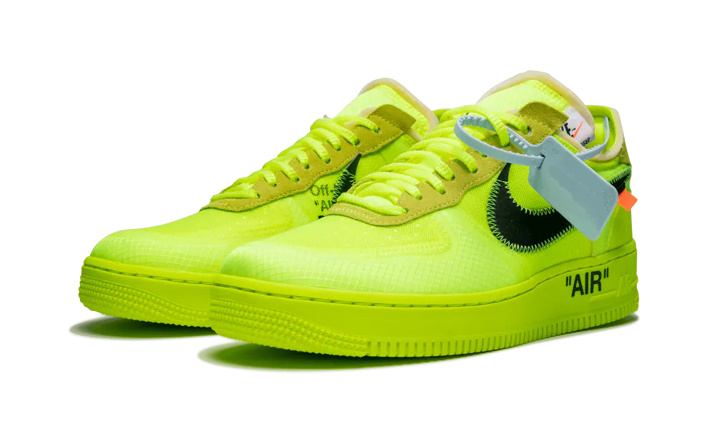 Nike Air Force 1 Low Off-White Volt - Image 2