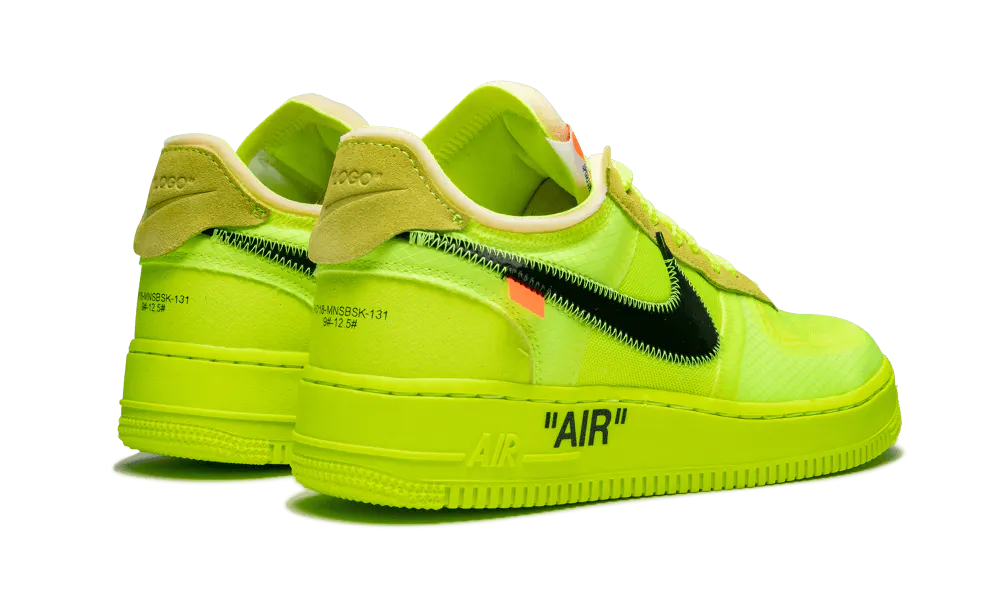 Nike Air Force 1 Low Off-White Volt - Image 3