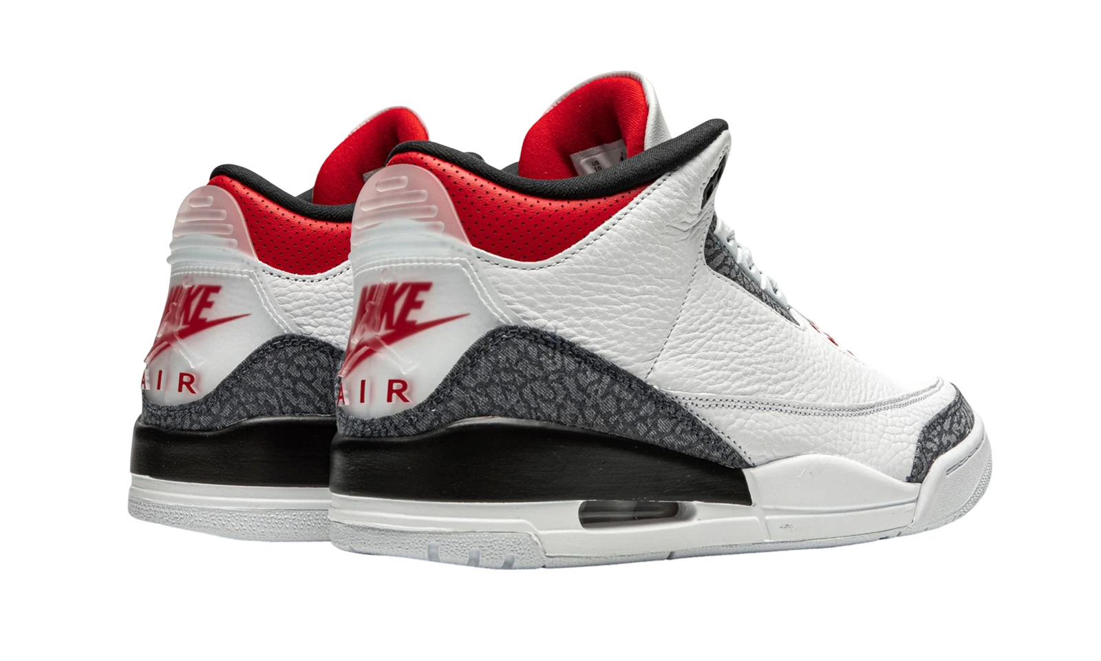 JORDAN 3 RETRO SE-T DENIM "Fire Red" - Image 3