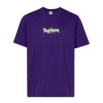 Supreme Box Logo Tee Camo (FW23) Purple