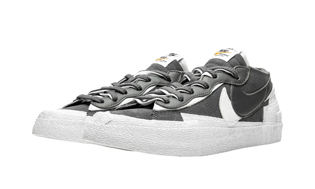Nike x sacai Blazer Low Iron Grey (2021) - Image 2