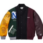Supreme x MM6 Maison Margiela Split Varsity Jacket (SS24)
